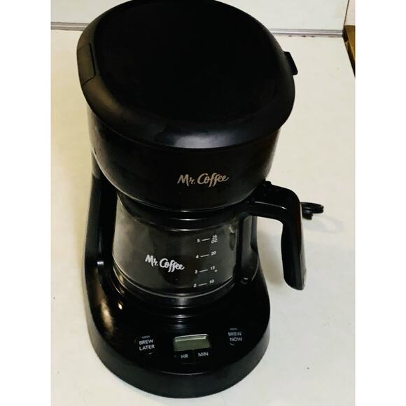 Mr Coffee/Sunbeam Delay Switch 5 Cup Drip Coffee Maker Brewer #BVMC-PCO5BL1 - Picture 2 of 9